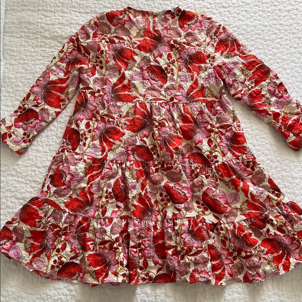 Zara floral dress
